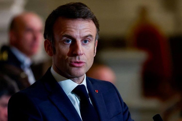 Frankreichs Präsident Macron äußert sich in TV-Sendung zur Ukraine
