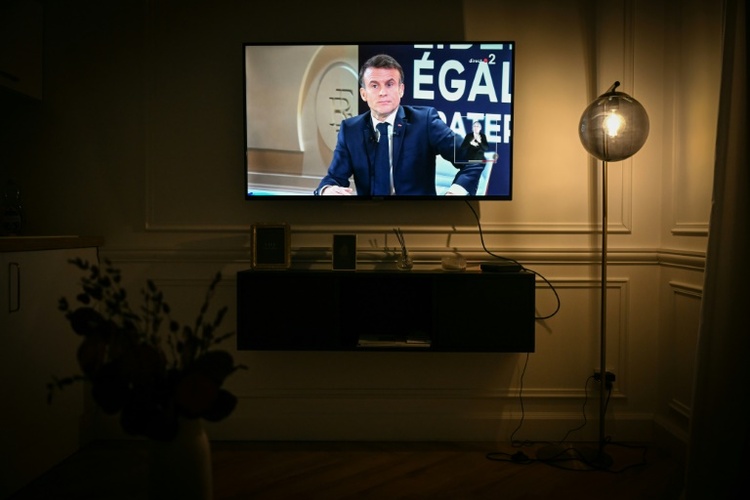 Frankreichs Präsident Macron will in TV-Interview Haltung zu Ukraine erklären