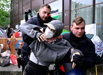 79 vorbergehende Festnahmen bei propalstinensischem Protestcamp an Berliner FU