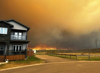 Waldbrand kommt lstadt in Kanada bedrohlich nher