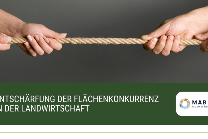 Entschärfung der Flächenkonkurrenz in der Landwirtschaft