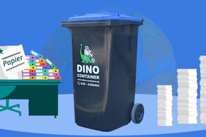 Kostenlose Papiertonne für Berlin