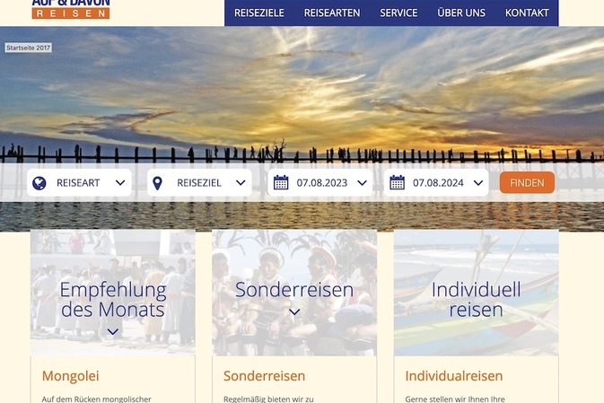 Auf und Davon Reisen: Weltweit authentische Erlebnisse