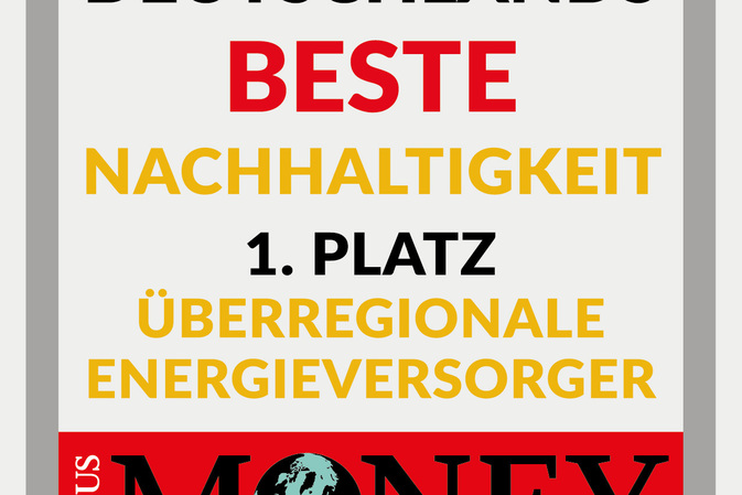 In Sachen Nachhaltigkeit gehört eprimo zu Deutschlands Besten