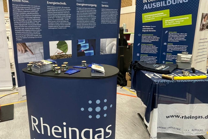 Rheingas informiert auf Ausbildungsbörse Bergheim am 27.09.2023