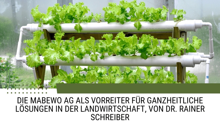 Die MABEWO AG als Vorreiter für ganzheitliche Lösungen in der Landwirtschaft, von Dr. Rainer Schreib