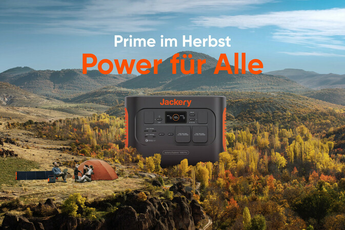 Bis zu 40 % Herbst-Rabatt auf bei Jackery