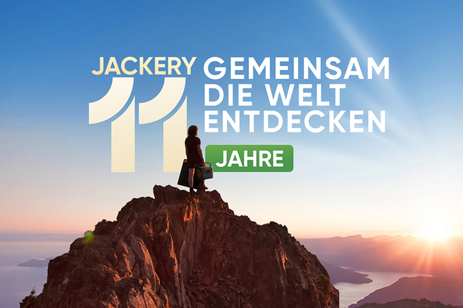 Jackery verteilt zu seinem 11. Geburtstag Geschenke