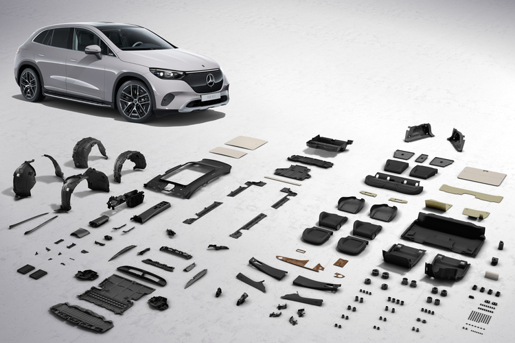 Mercedes EQE im Umwelt-Check