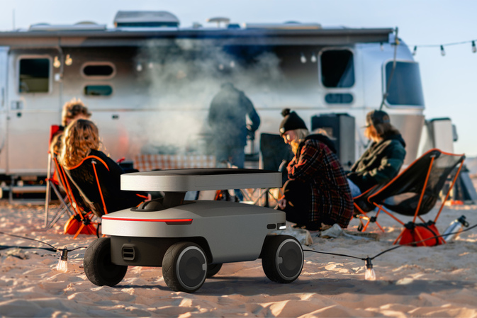 Jackery Solar Mars Bot mit intergrierter Speicherlösung