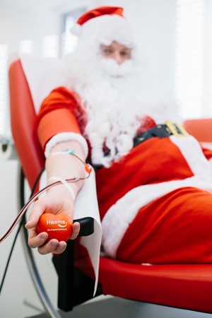 Blutsplasma: Zu Weihnachten Leben schenken