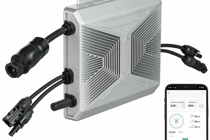 revolt WLAN-Mikroinverter für Solarmodule SMI-800