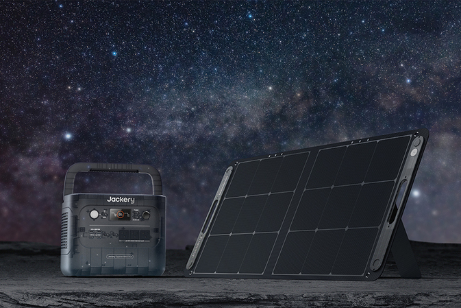 Neuer Jackery Galaxy Solargenerator aus PCR-Kunststoff