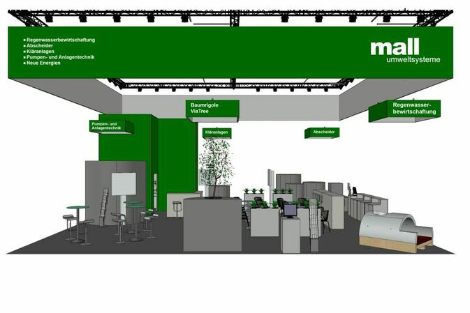 Regenwasser und Abwasser - bei Mall gut aufgehoben