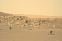 Nach ber drei Jahren auf dem Mars: ''Ingenuity'' schickt letzte Botschaft zur Erde
