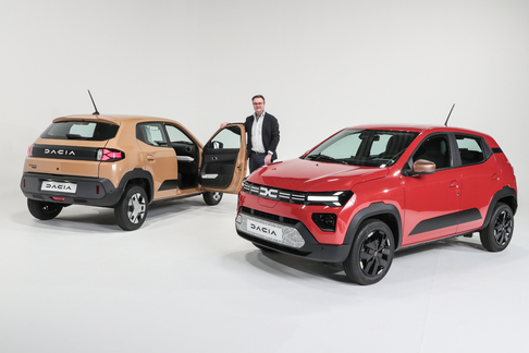 Neuer Elektro-Dacia Spring setzt ein 