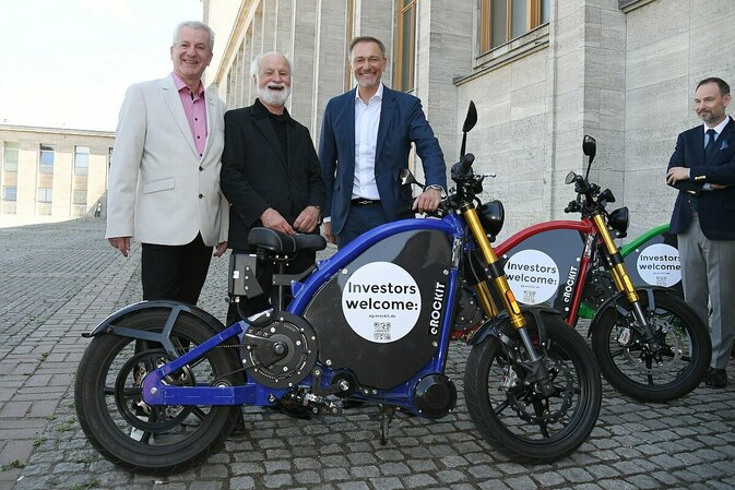 Christian Lindner trifft innovatives eBike