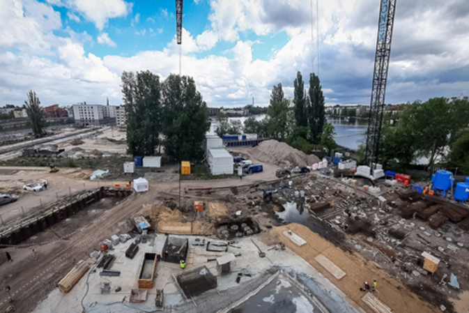 Errichtung von Ocean Berlin in Berlin-Lichtenberg