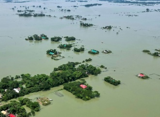 Mindestens neun Tote durch schwere Monsun-Regenflle in Indien und Bangladesch