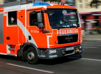 Brand beim Bielefelder ''Westfalen-Blatt'' - Auch Krankenhaus betroffen