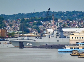 Russisches Kriegsschiff legt fr Zwischenstopp in Algerien an