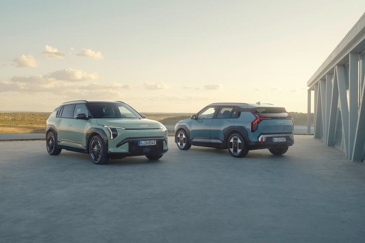 Kompakter Kia EV3 mit hoher Reichweite