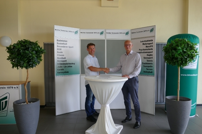 Rheingas ab sofort Sponsor des Brühler Turnvereins