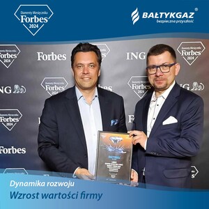 Baltykgaz in polnische Forbes Diamonds Liste aufgenommen