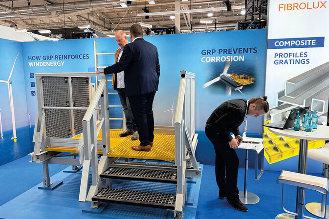 WindEnergy Hamburg 2024: Fibrolux überzeugt mit innovativen GFK-Lösungen und Produktionskompetenz