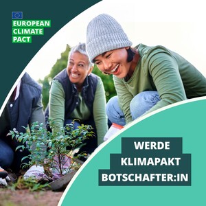 Nutze die Chance und werde jetzt Klimapaktbotschafter!