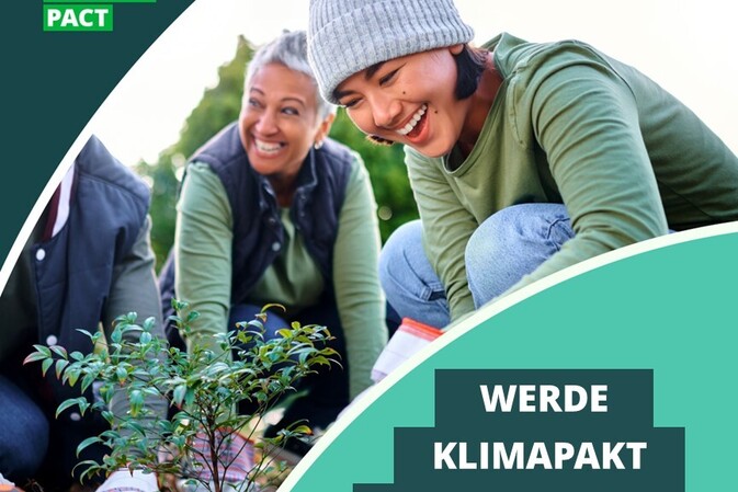 Nutze die Chance und werde jetzt Klimapaktbotschafter!