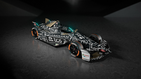 Neuer Jaguar I-Type 7 bei der Formel E