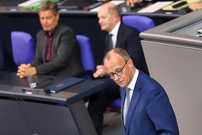 Bericht: Habeck sondierte ''Energiekonsens'' mit Merz