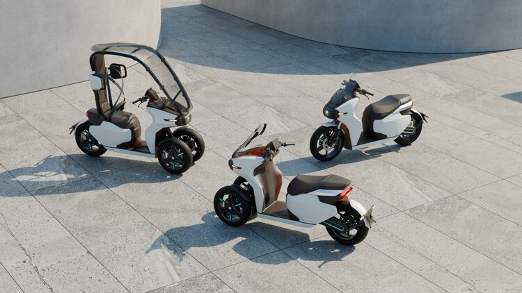 E-Roller-Trio von Project Urban 2|3   - Ohne Helm und Mopedführerschein