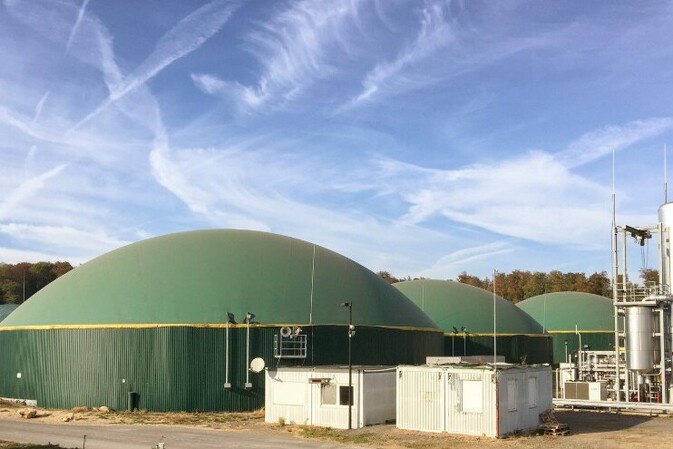 Biogaserzeugung aus Abfällen