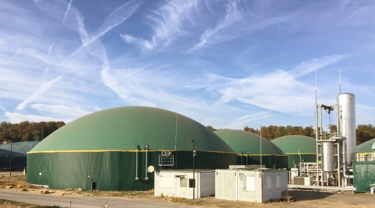 Biogaserzeugung aus Abfällen