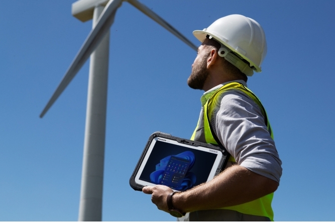 OPTIMIERTE WARTUNG VON WINDKRAFTANLAGEN MIT ''BOLT-CHECK'' UND TOUGHBOOK G2