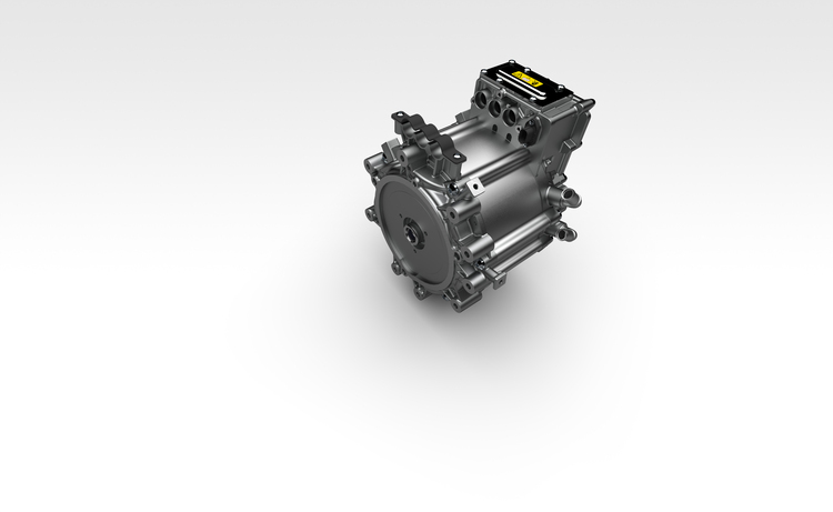 800-Volt-Motor für Baumaschinen   - Hochspannung im Radlader  