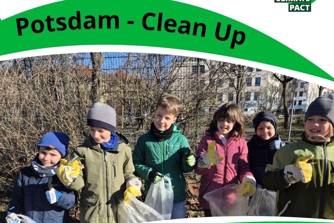 EU-Klimapakt: Erfolgreiches Clean-Up Event - Potsdam packt an!