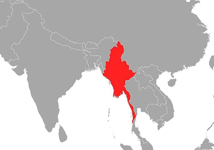 Starkes Erdbeben in Myanmar