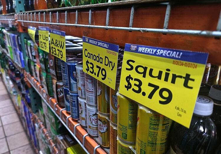 US-Inflationsrate sinkt leicht auf 2,3 Prozent