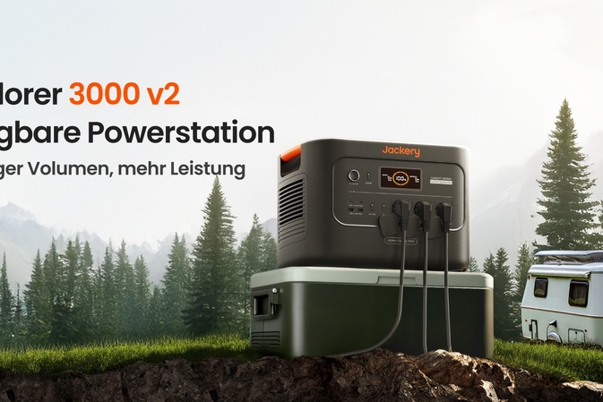 Leichteste 3-kWh-Powerstation: Jackery Explorer 3000 v2