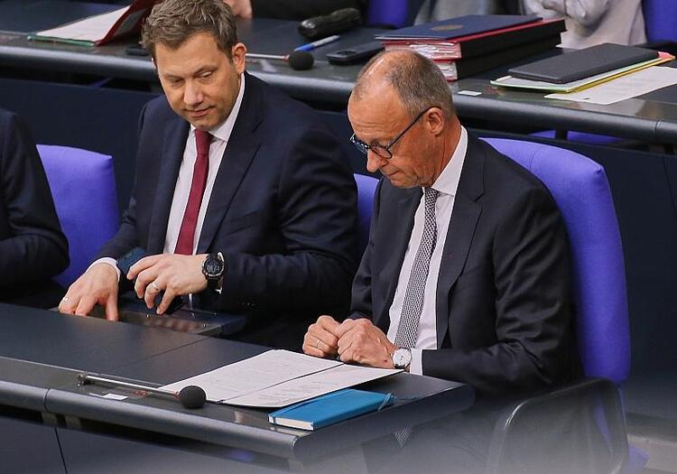 Grüne sehen Merz und Klingbeil 
