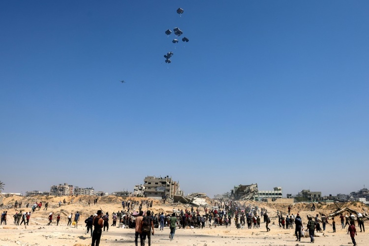 Kreise: Frankreich beteiligt sich an Luftbrücke für Gazastreifen