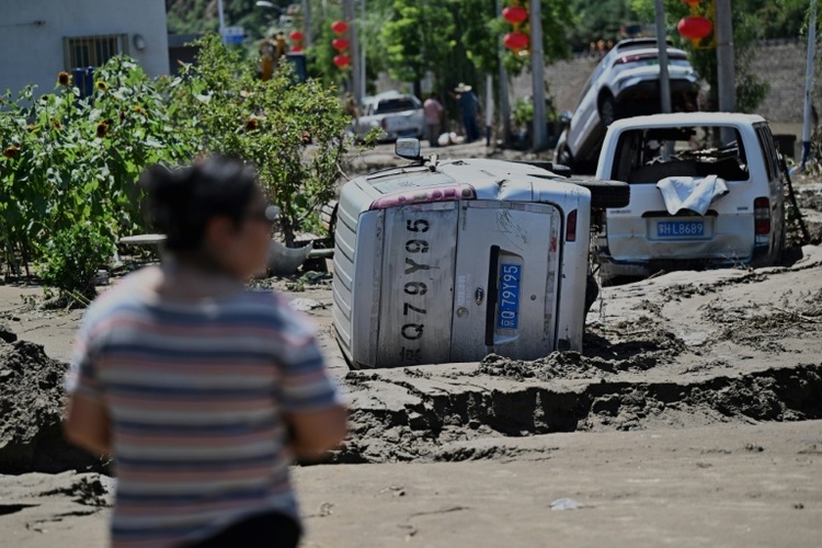 Erneut höchste Unwetter-Warnstufe für Peking ausgerufen