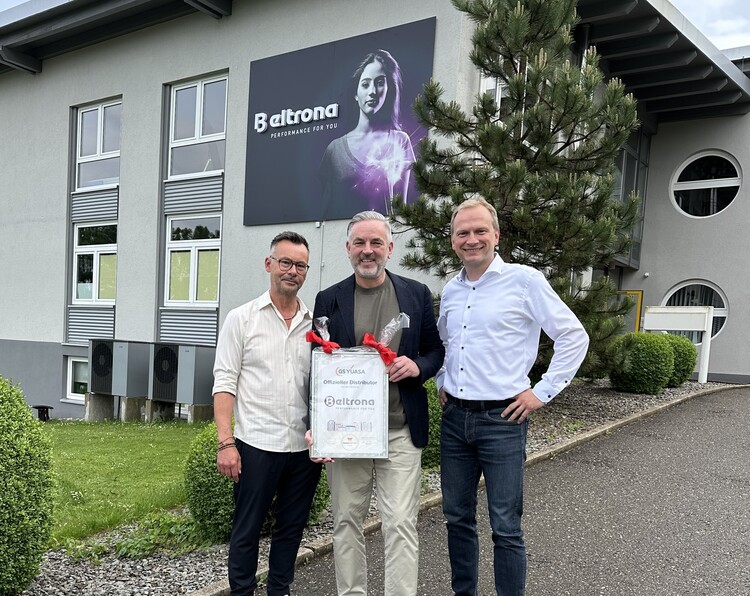 GS YUASA verleiht Auszeichnung