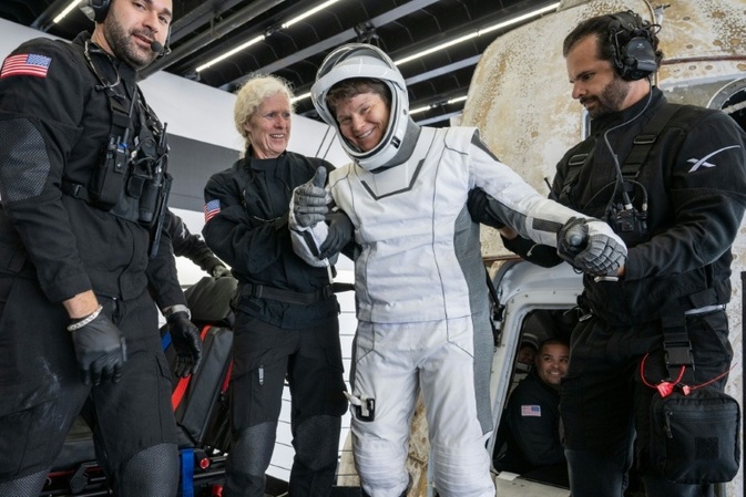 Ende einer erfolgreichen Mission: Vier Astronauten von Weltraumstation ISS zurückgekehrt