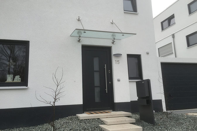 Glasreparaturen nach Unwetterschäden