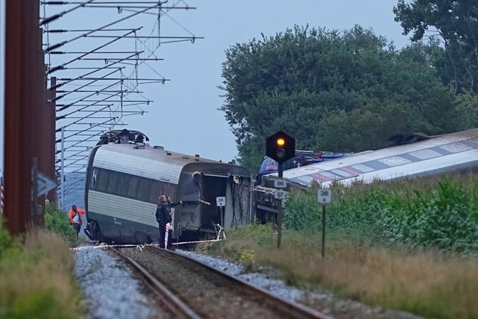 Ein Toter und mehrere Verletzte bei Zugunglück in Dänemark