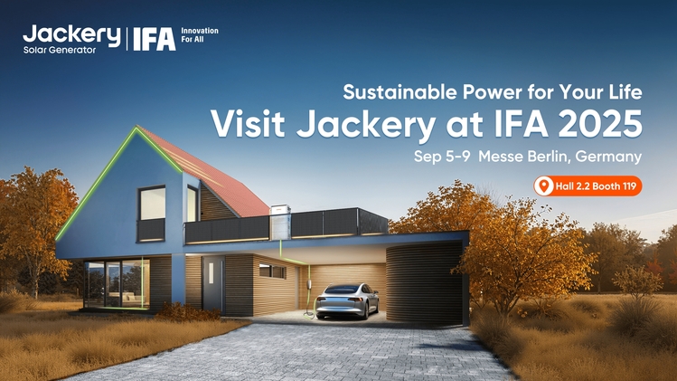 IFA 2025: Jackery mit Solarneuheiten
